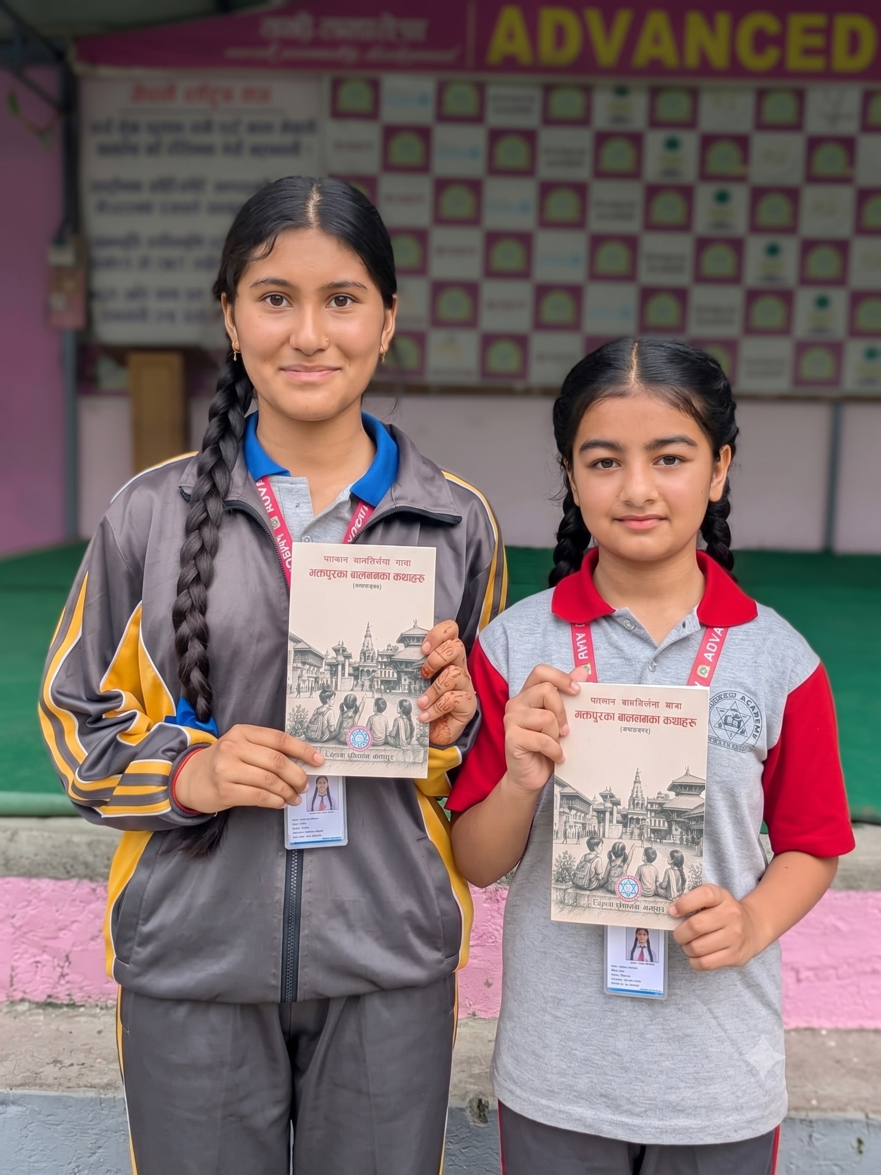 Advanced Academy Student’s Story Published in PABSON Bhaktapur Book, Bringing Pride to the School Community